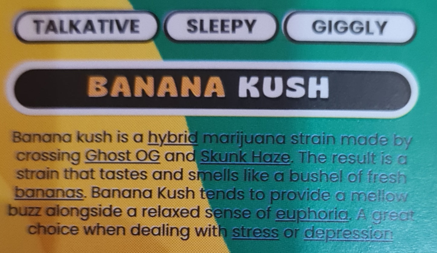 Banana Kush - Hybrid .5ml