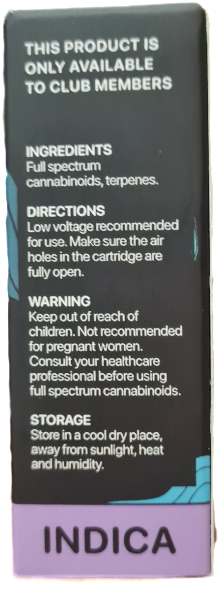 Gorilla Glue Cartridge - Indica .5ml