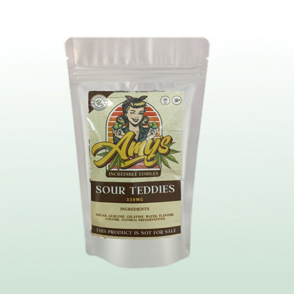 Amy's Sour Teddies 300mg