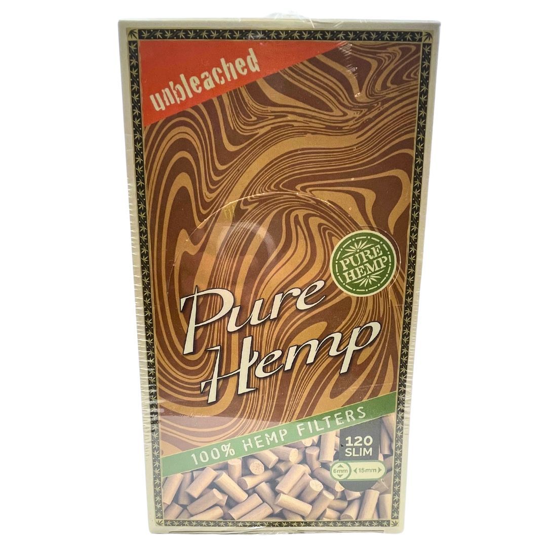 Pure Hemp Unbleached Filters Slim