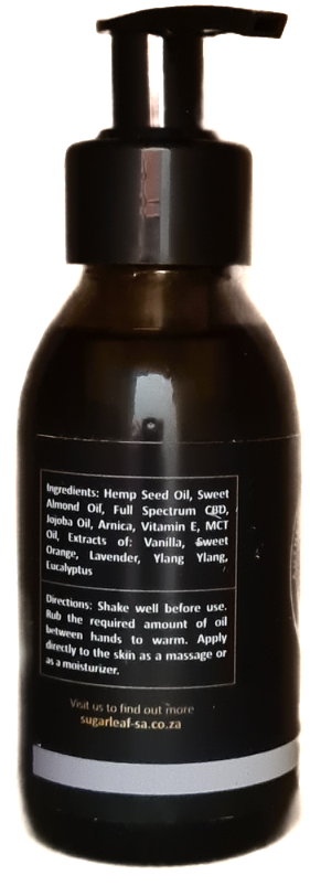 Sugarleaf CBD Masage Oil