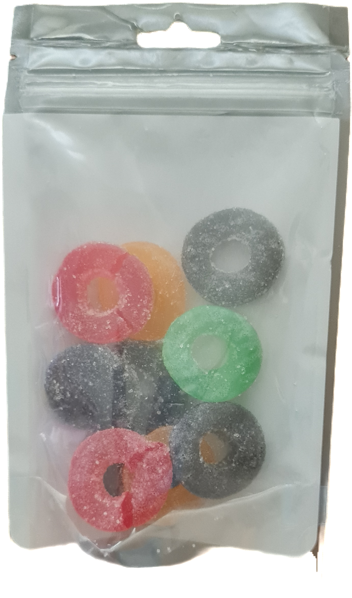 Sour Rings Sativa 100mg