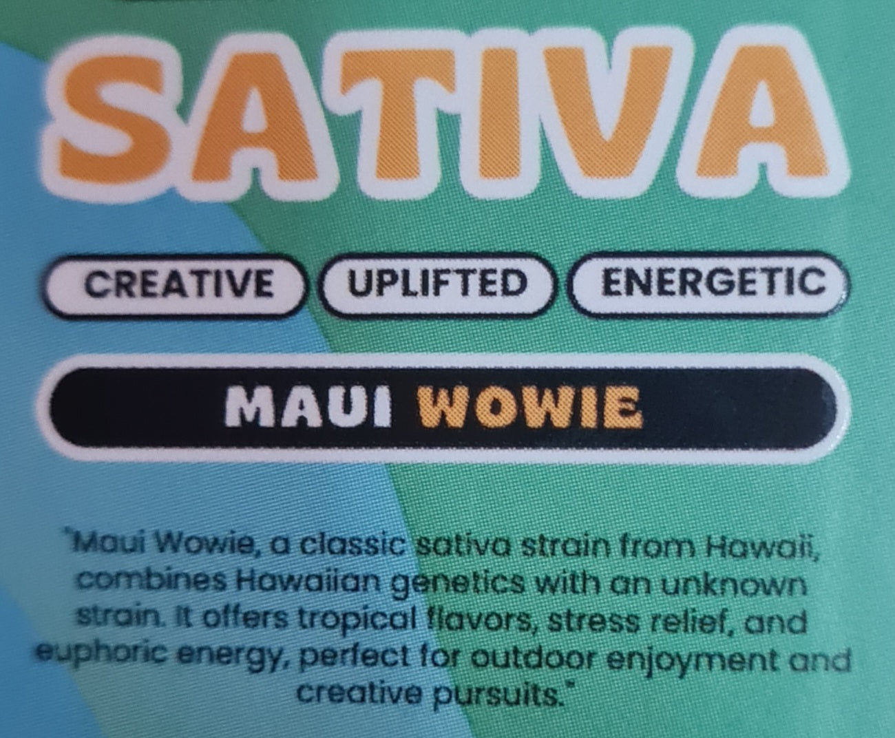 Maui Wowie - Sativa .5ml