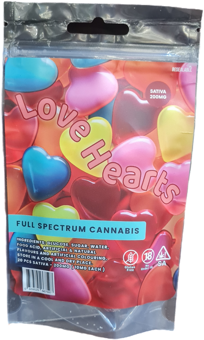 Love Hearts Sativa 200mg