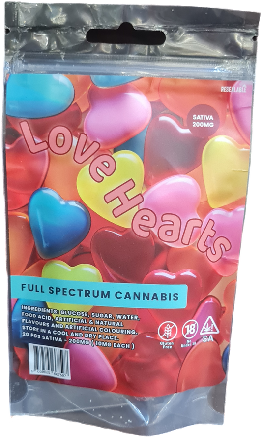 Love Hearts Sativa 200mg