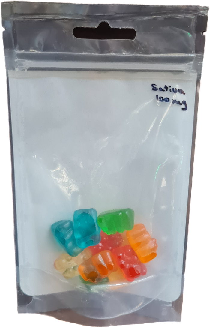 Gummie Bears Sativa 100mg