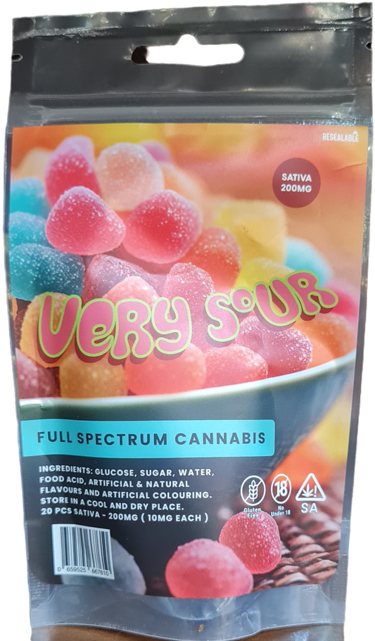 Very Sour Sativa 200mg