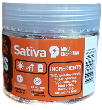 Mini Gummy Bears Sativa 200mg