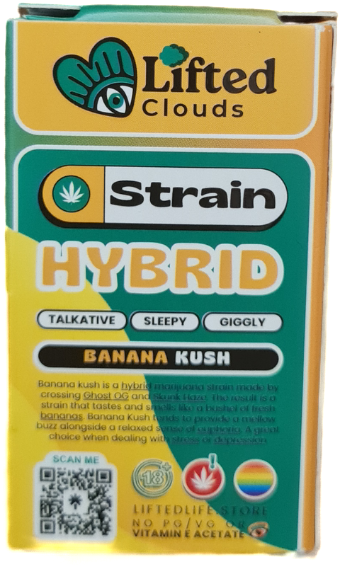 Banana Kush - Hybrid .5ml