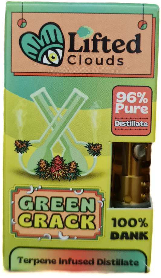 Green Crack - Sativa . 5ml