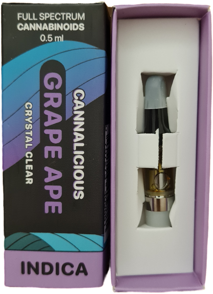 Grape Ape Cartridge - Indica .5ml