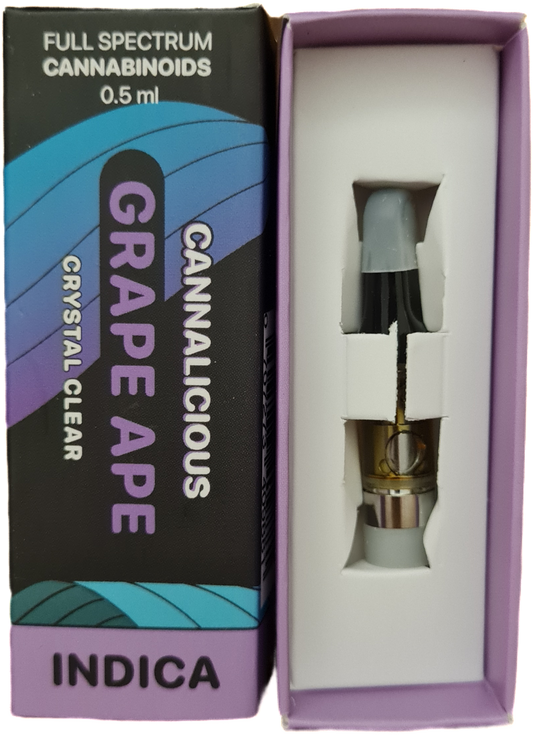 Grape Ape Cartridge - Indica .5ml