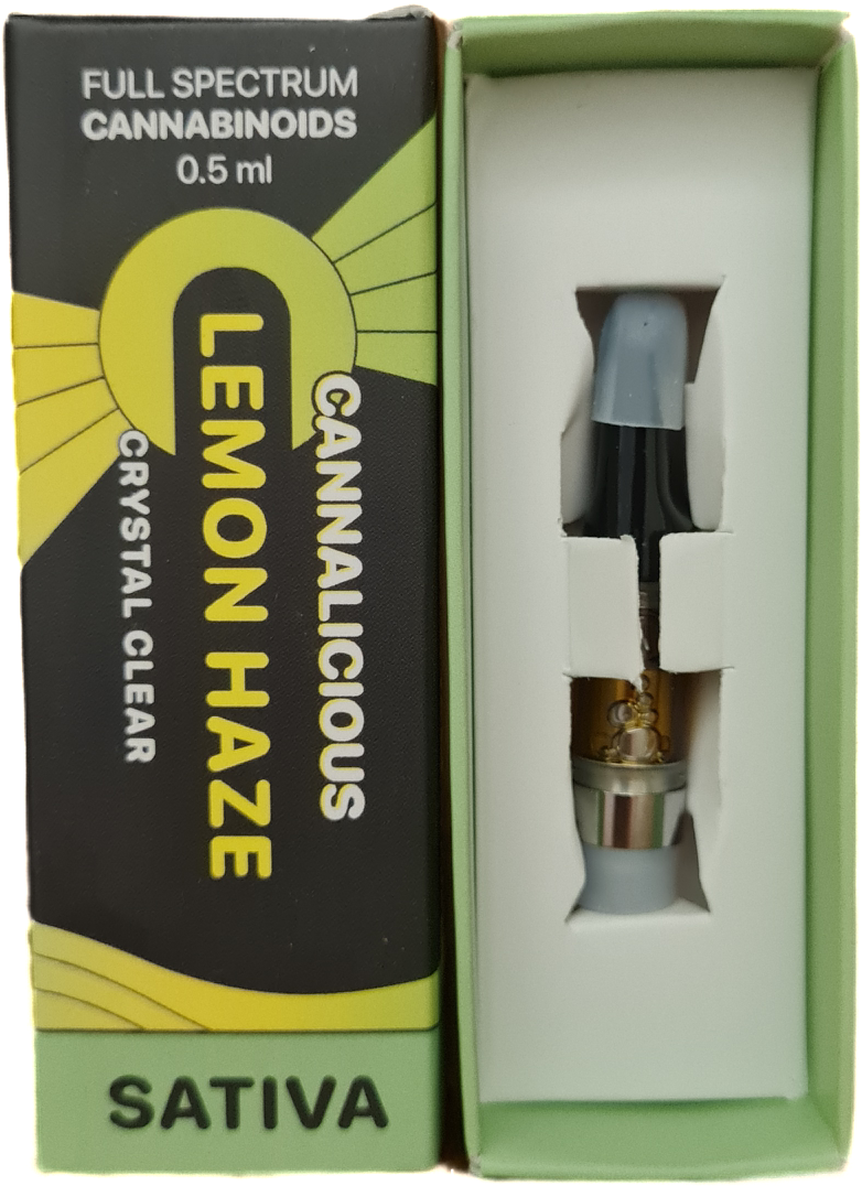 Lemon Haze Cartridge - Sativa .5ml