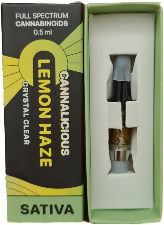 Lemon Haze Cartridge - Sativa .5ml