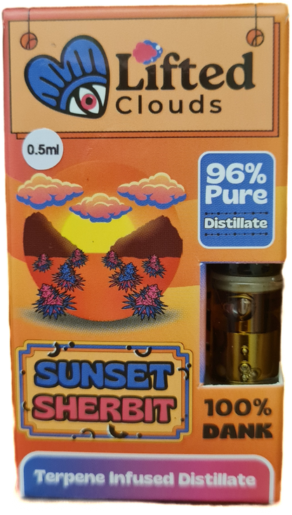 Sunset Sherbert Cartridge - Indica 5ml