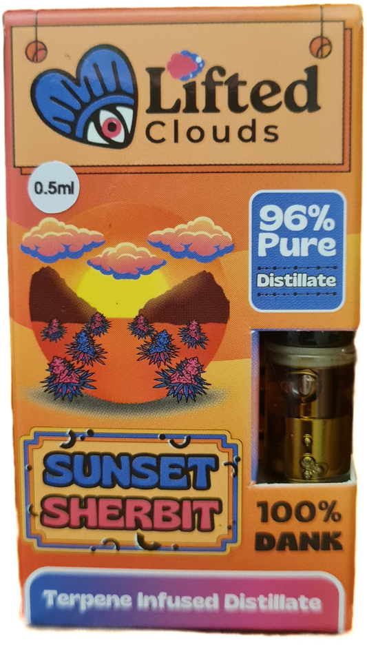 Sunset Sherbert Cartridge - Indica 5ml