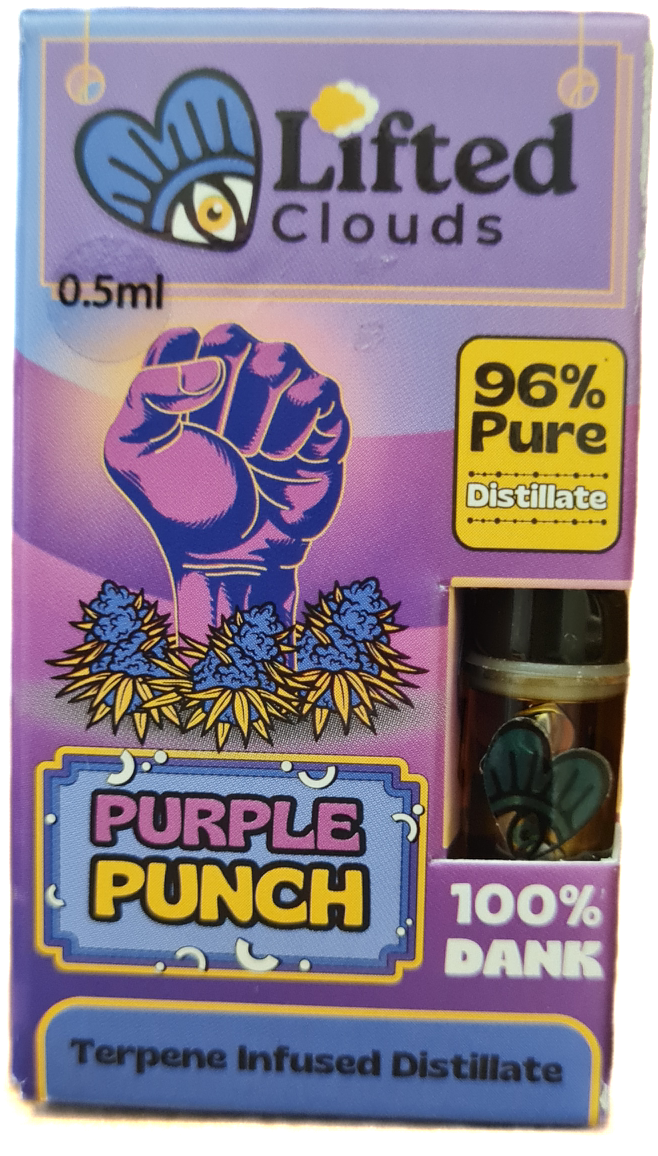 Purple Punch Cartridge - Indica .5ml