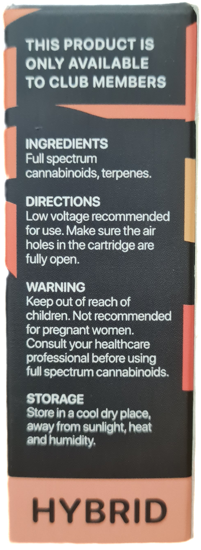 Wedding Cake Cartridge - Hybrid .5ml