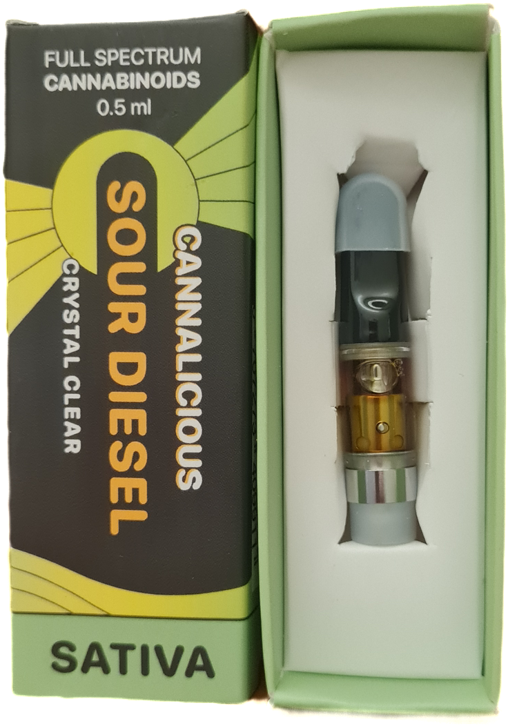 Sour Diesel Cartridge - Sativa .5ml