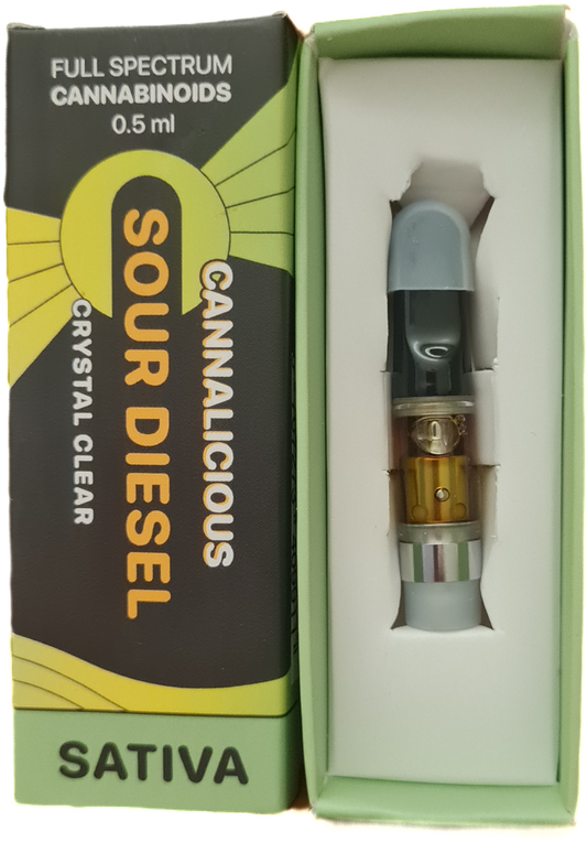 Sour Diesel Cartridge - Sativa .5ml