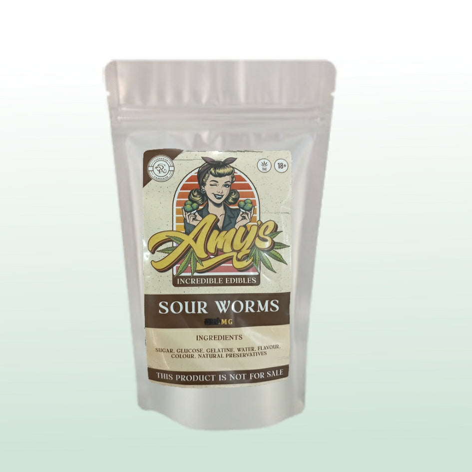 Amy's Sour Worms 300mg