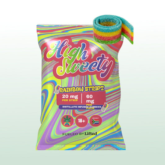 High Sweetie Rainbow Stripz 60mg