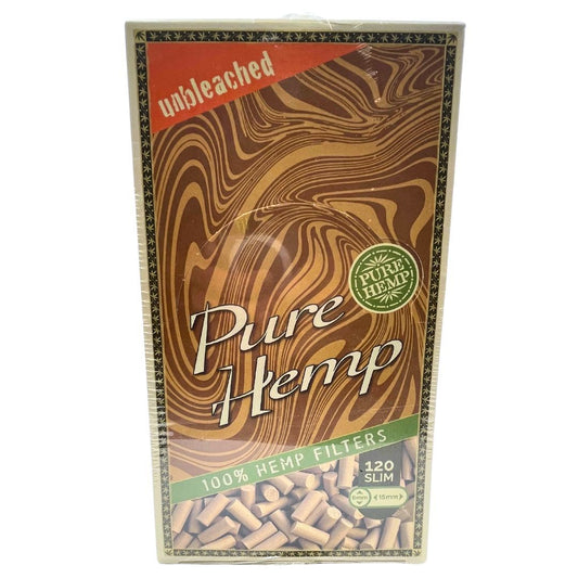 Pure Hemp Unbleached Filters Slim