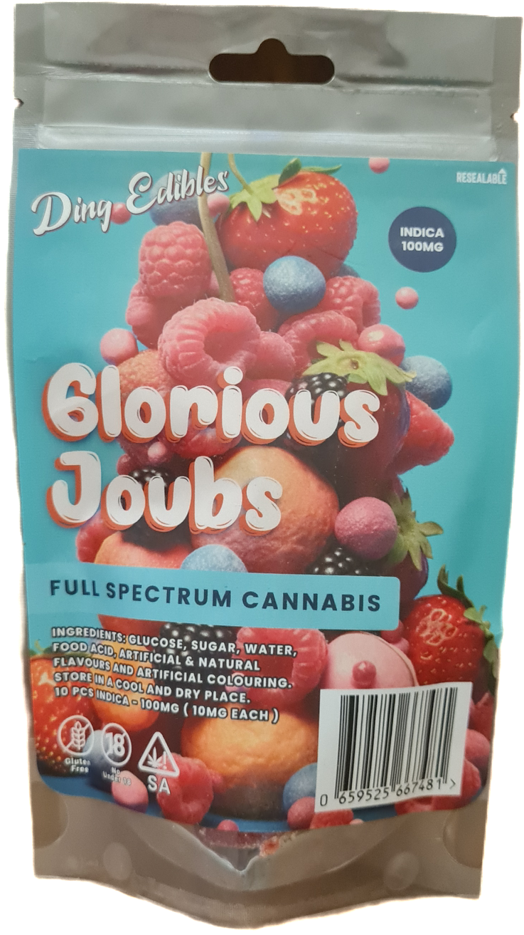 Glorious Joubs Indica 100mg