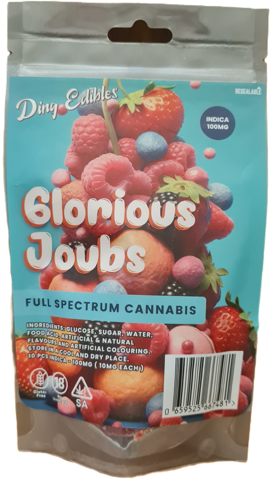 Glorious Joubs Indica 100mg