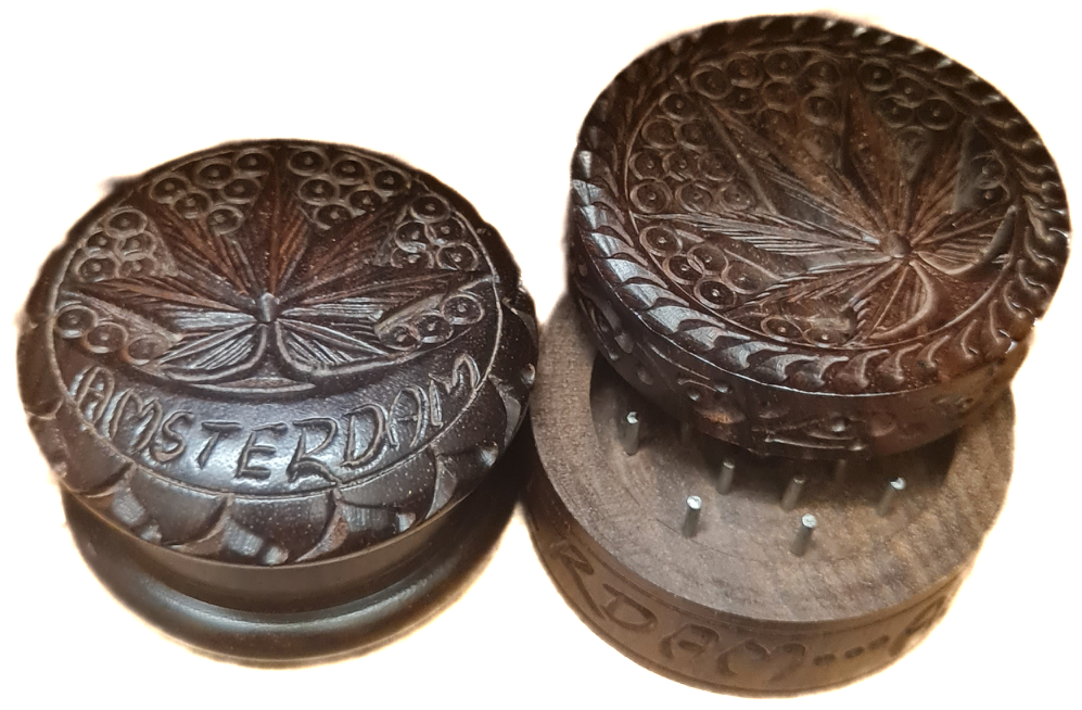 Grinder Carved Wood