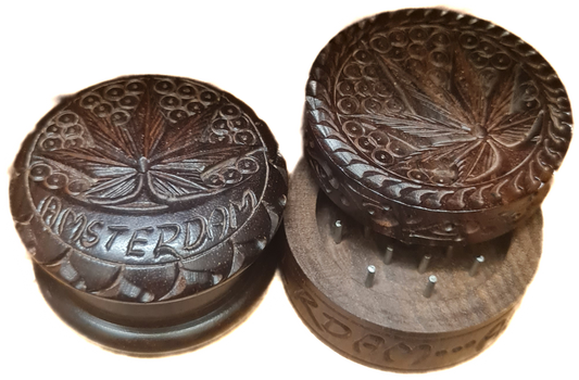 Grinder Carved Wood