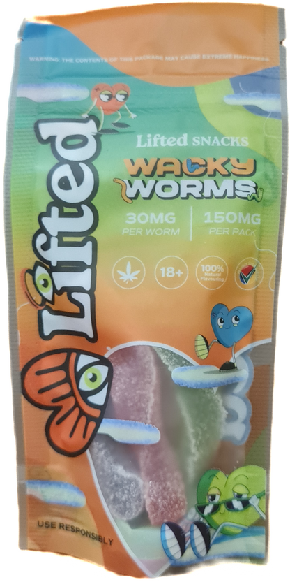 Wacky Worms 150mg