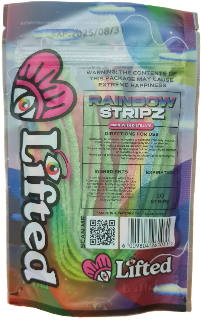 Rainbow Strips 200mg