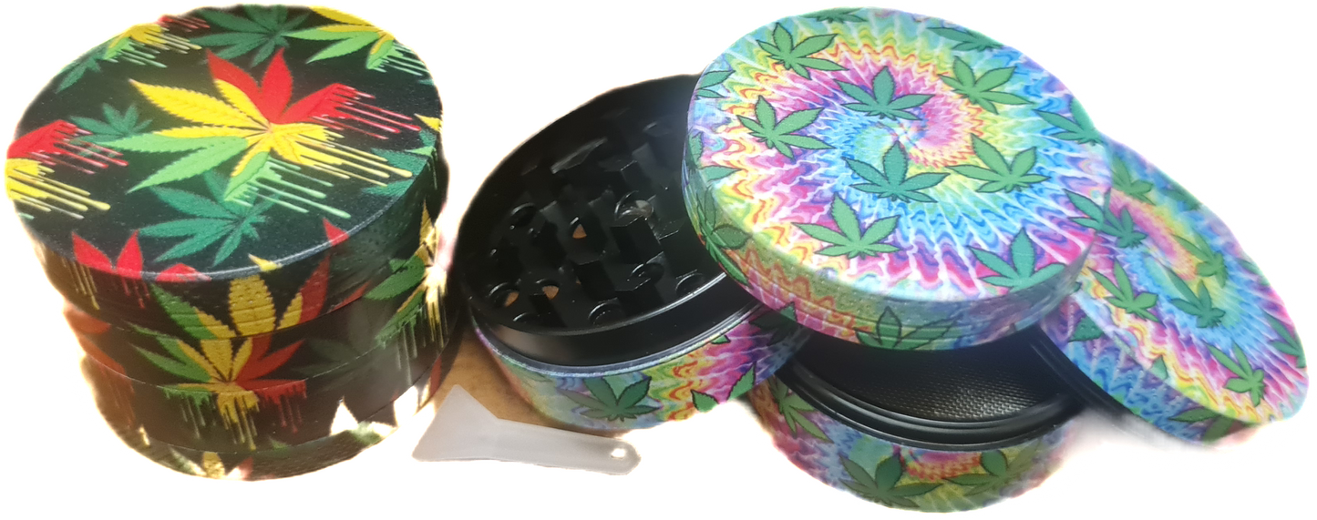 Grinder Psychedelic Leaf