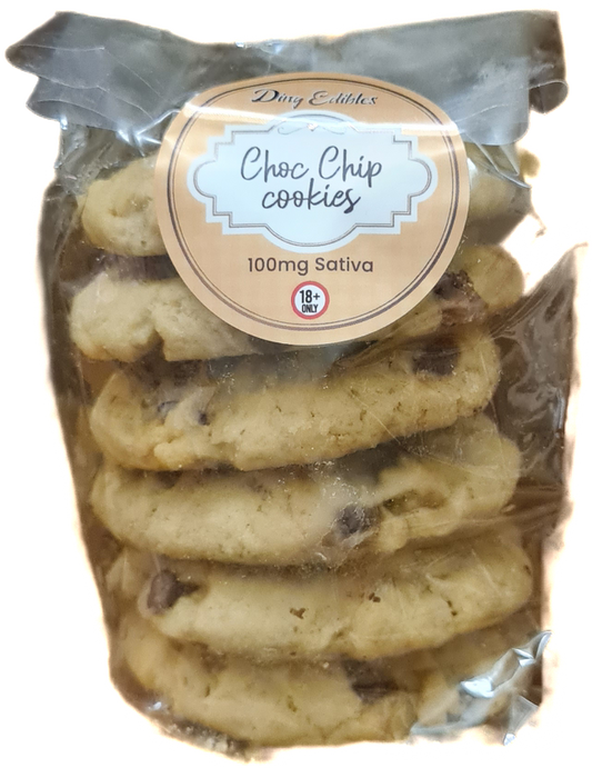 Chocolate Chip Cookies 100mg