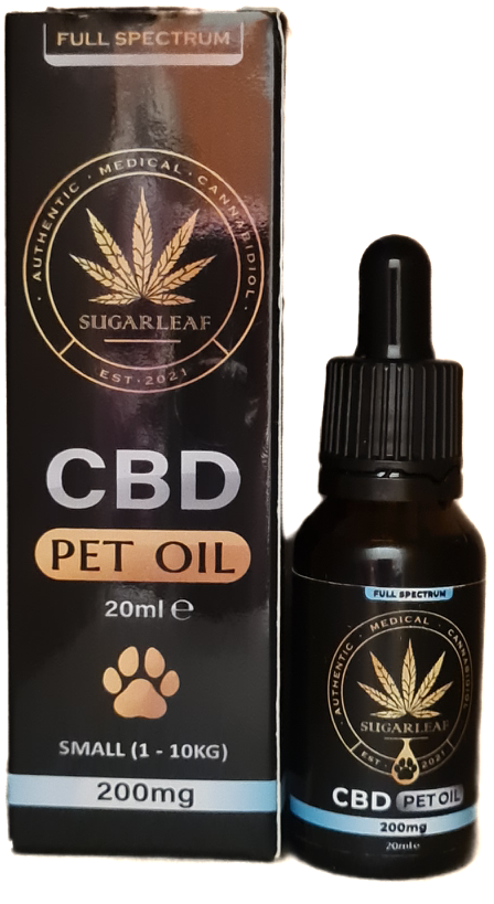 Sugarleaf CBD Pet Oil Small Dog
