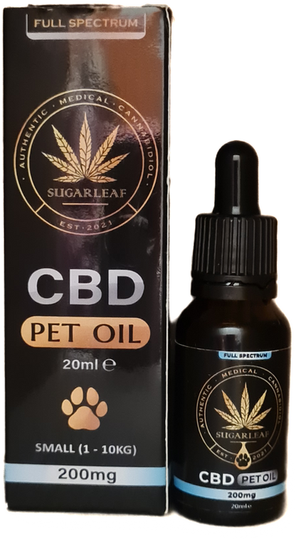 Sugarleaf CBD Pet Oil Small Dog