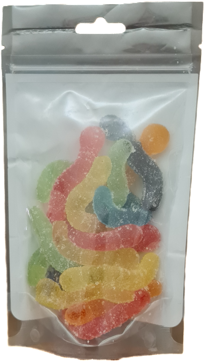 Sour Worms Sativa 200mg