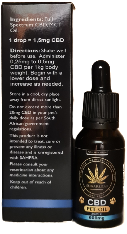CBD Pet Oil Large (25kg+)