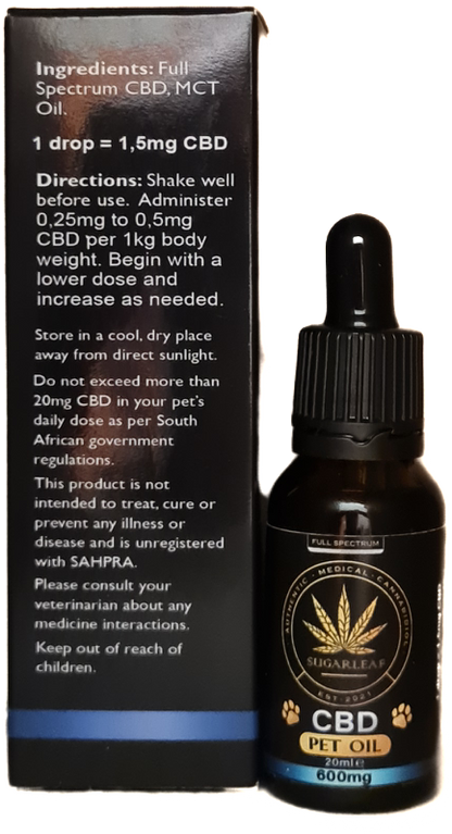 CBD Pet Oil Large (25kg+)