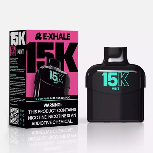 E-xhale 15K Mint Flavour Pod