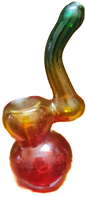 Pipe Glass Bubbler Rasta