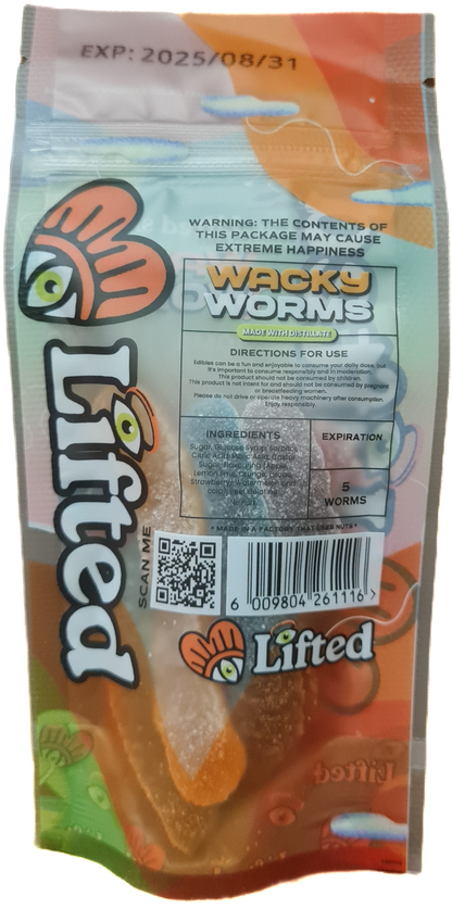 Wacky Worms 150mg