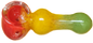 Glass Pipe Spoon Rasta