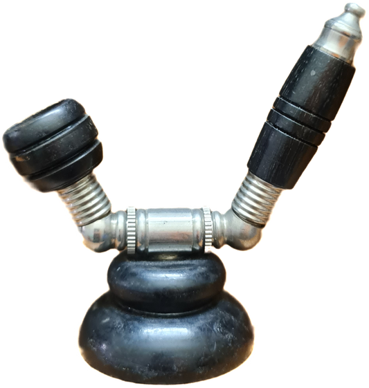 Pipe Metal Wood Base