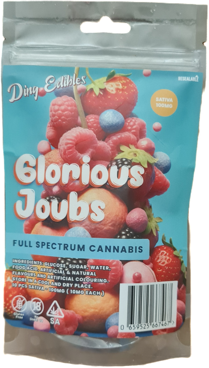 Glorious Joubs Sativa 100mg