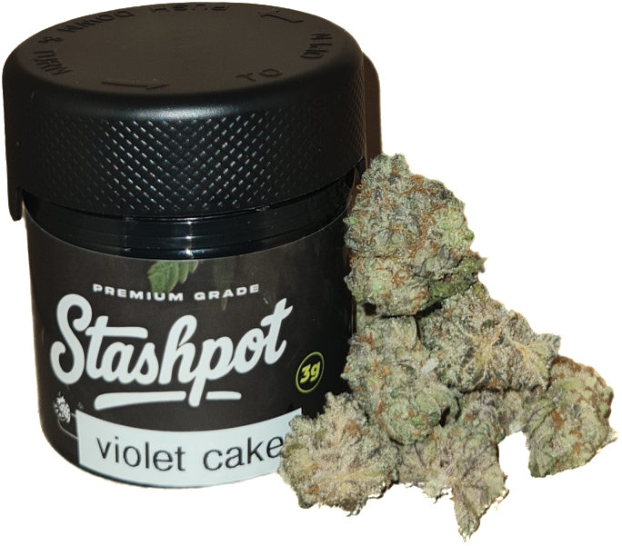 Stashpot 3g Violet Cake Indoor