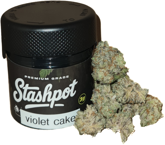 Stashpot 3g Violet Cake Indoor